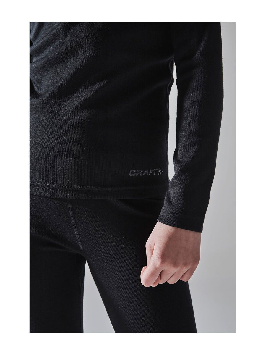 Craft Core Warm Baselayer Set Jr, black - Bild 6