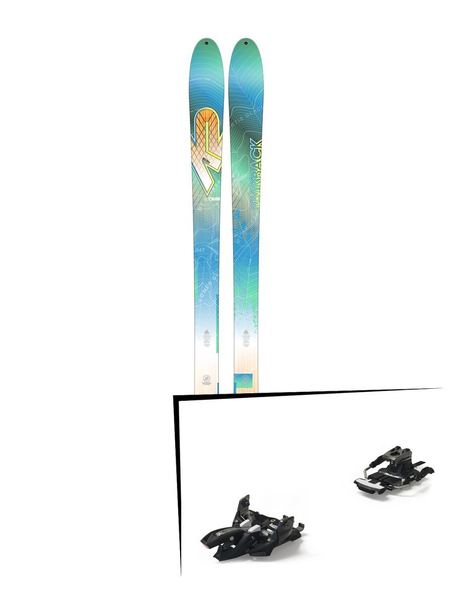 Set: K2 SKI Talkback 82 ECOre 2017 + Marker Alpinist 9 Long Travel (2319306) - Bild 1