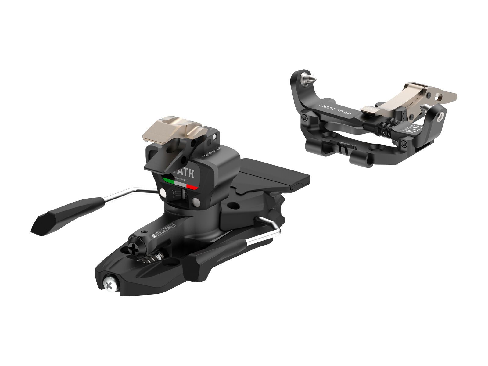 ATK Crest 10 AP - 86 mm, black dark bronze - Bild 2