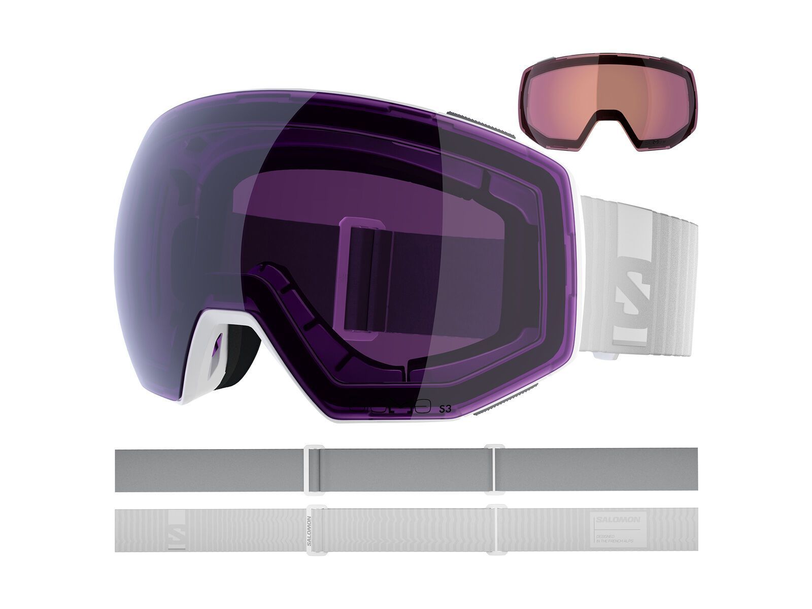 Salomon Radium Prime + WS, Sigma Sky Blue / white - Bild 5