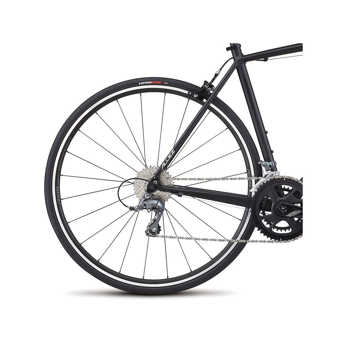 Specialized Allez E5, satin black/gloss white - Bild 4