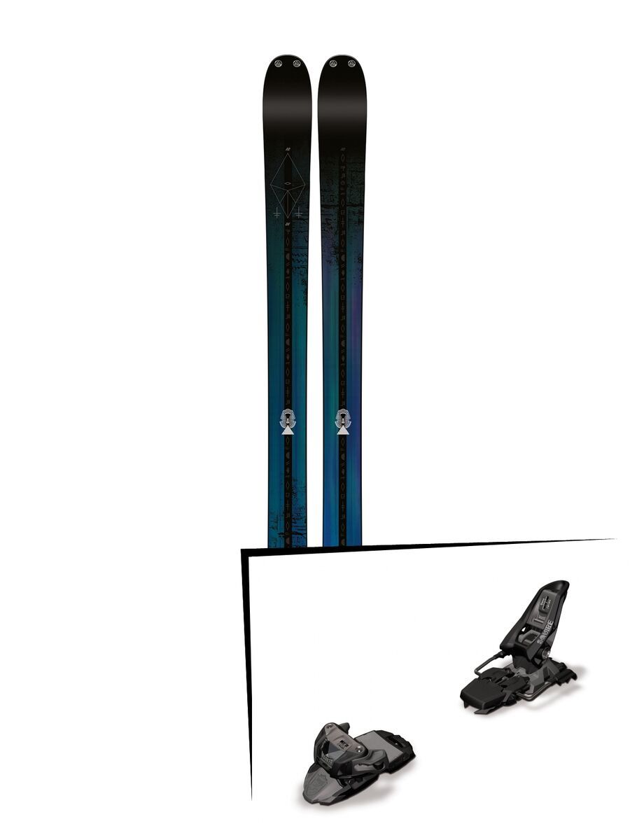 Set: K2 SKI Shreditor 92 2016 + Marker Squire 11 (1685469) - Bild 1