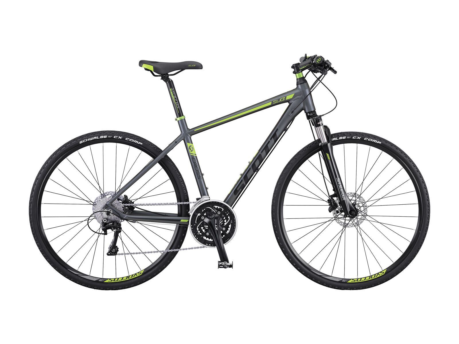Scott Sub Cross 20 Men, anthracite/lime - Bild 1