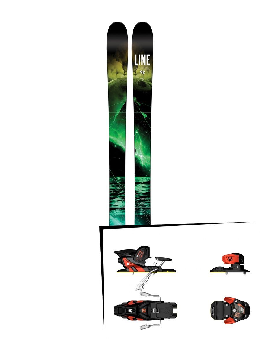 Line Set: Supernatural 92 Lite 2016 + Salomon Warden MNC 13 - Bild 1