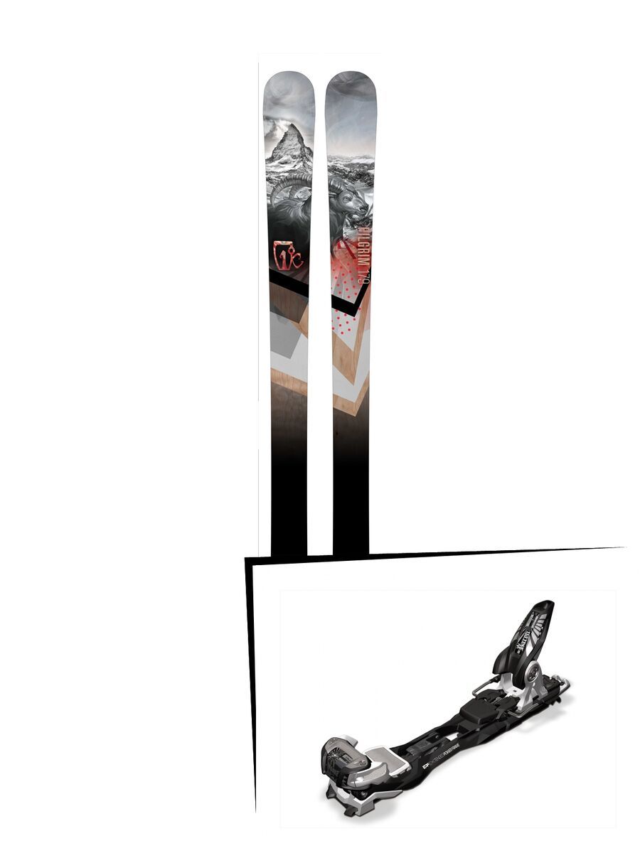 Set: Icelantic Pilgrim 2016 + Marker Baron EPF 13 (1458318S) - Bild 1