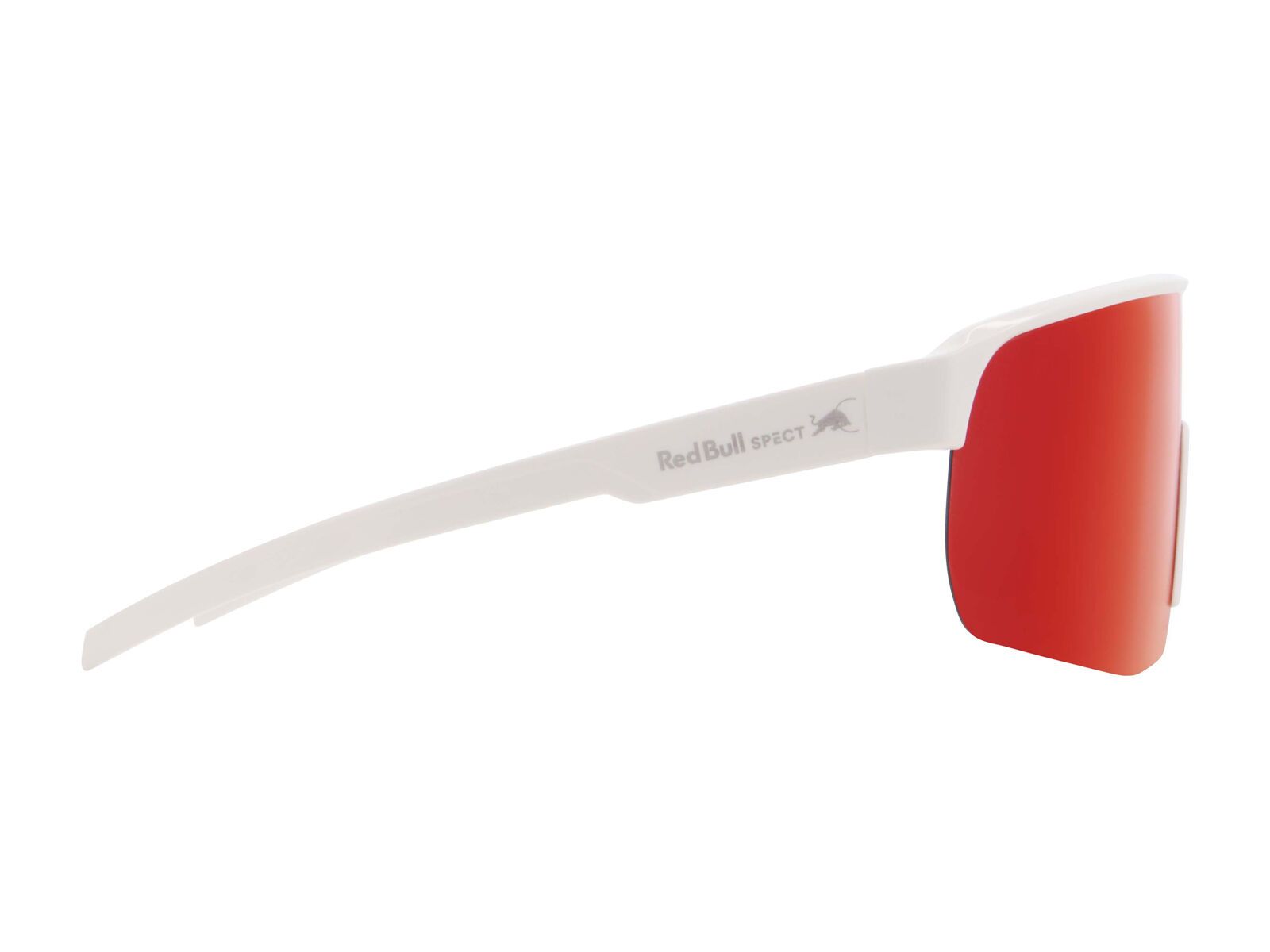Red Bull Spect Eyewear Dakota, Brown-Red Mirror / shiny white - Bild 4