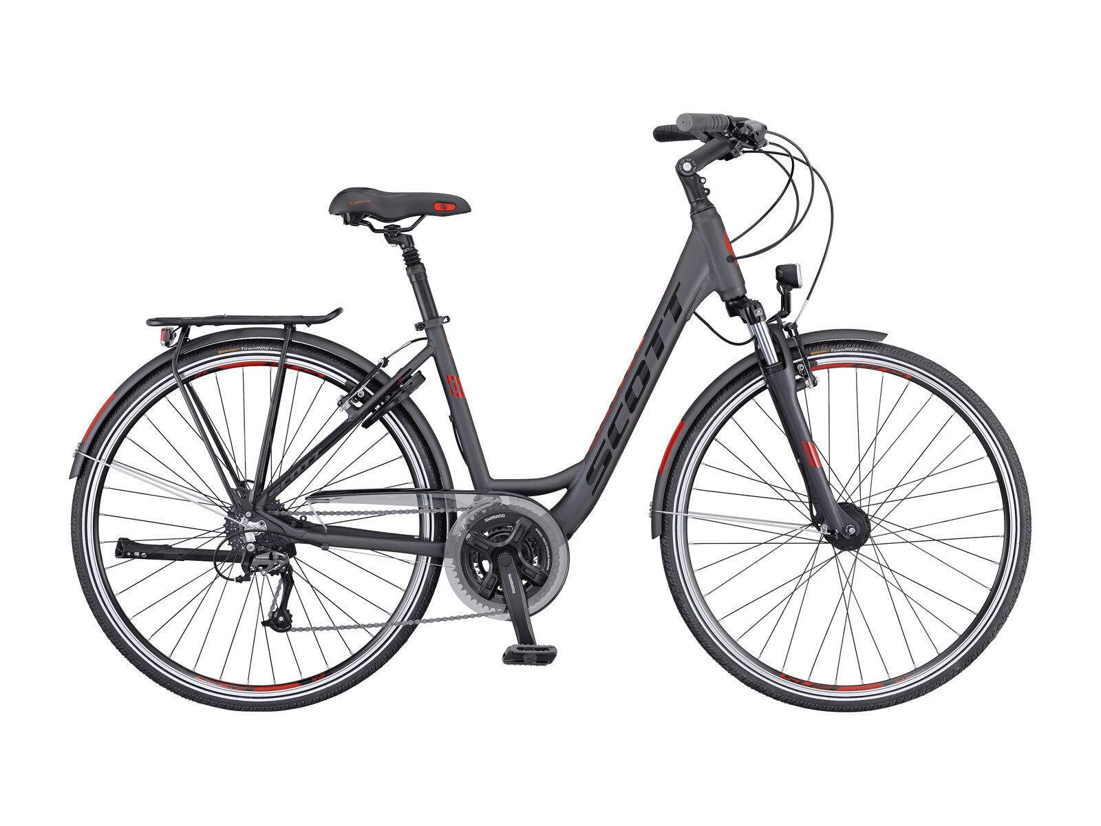 Scott Sub Comfort 10 Unisex, anthracite/black/red - Bild 1