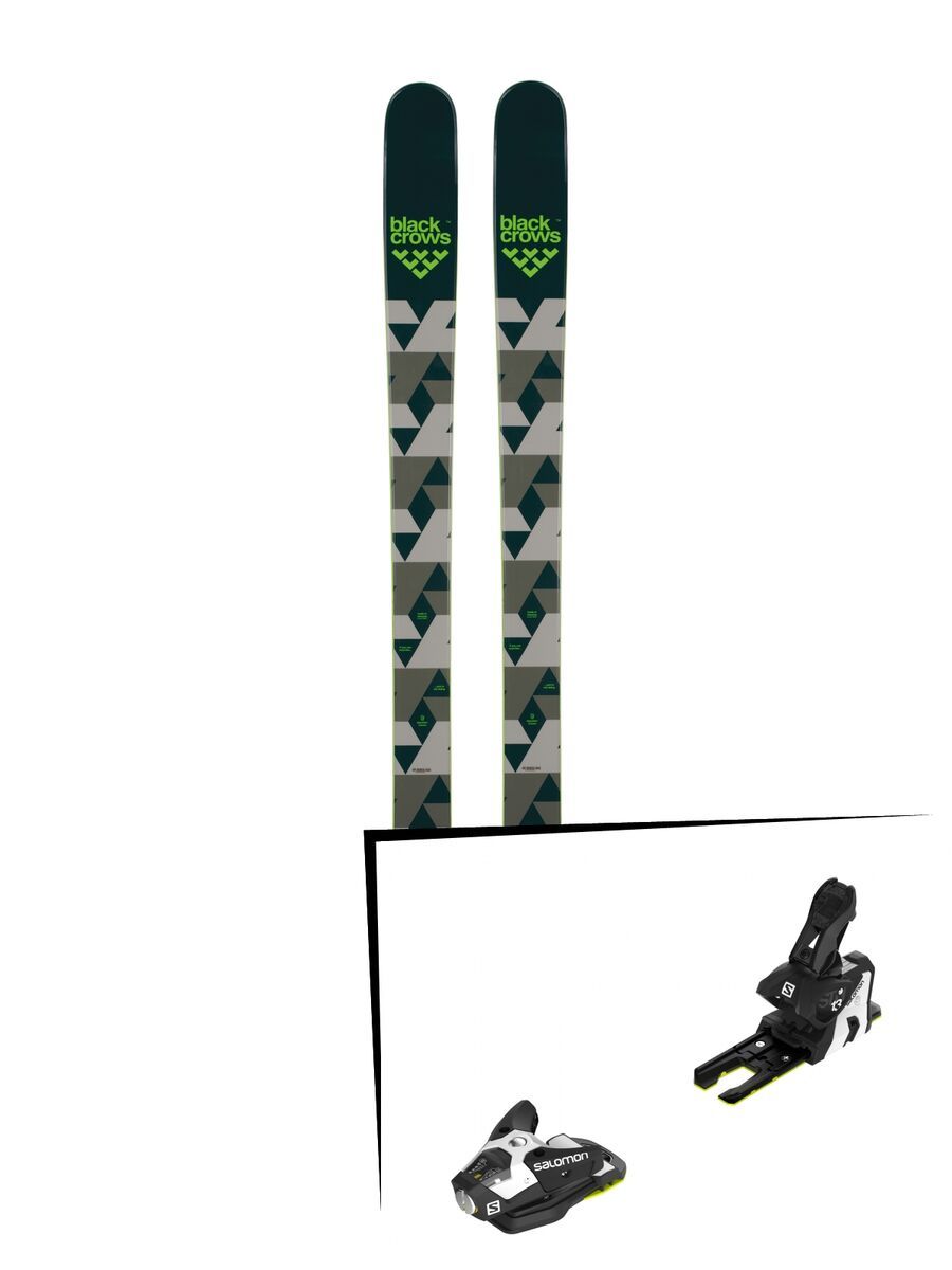 Set: Black Crows Magnis 2018 + Salomon N STH2 WTR 13 black/white - Bild 1