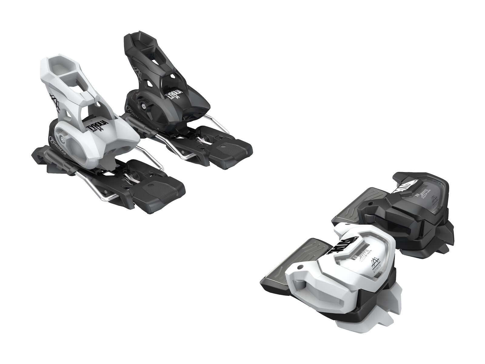 Tyrolia Attack 14 GW Mix - 110 mm [A], solid black/matt white/mix - Bild 2