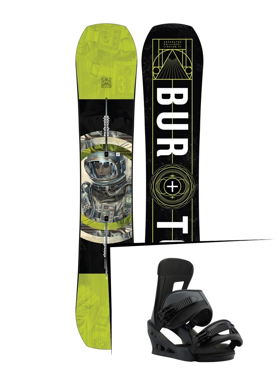 Set: Burton Paramount 2019 + Burton Freestyle black matte - Bild 1