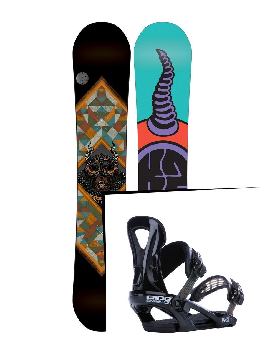 Set: K2 Fastplant 2016 + Ride LX (1178197S) - Bild 1