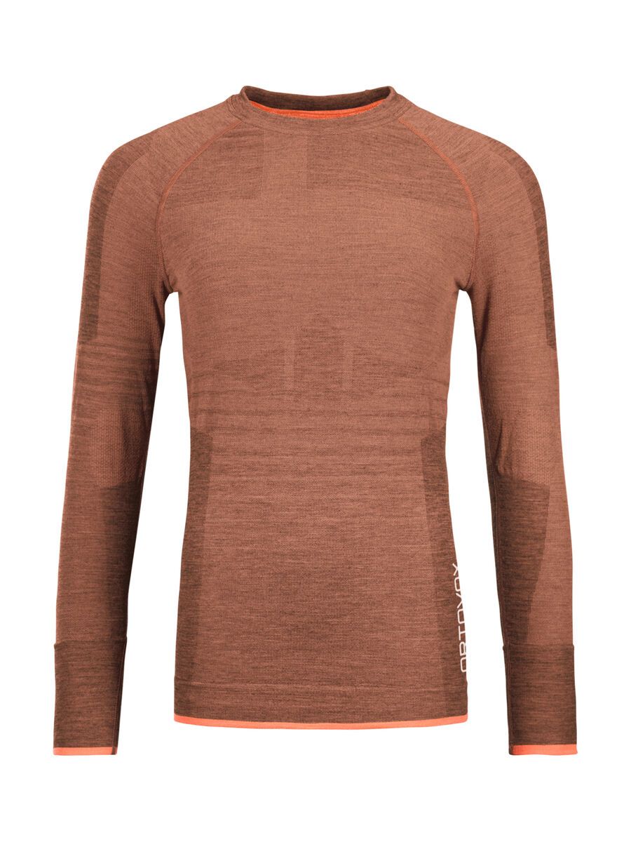 Ortovox 230 Merino Competition Long Sleeve W, faded tangerine - Bild 1