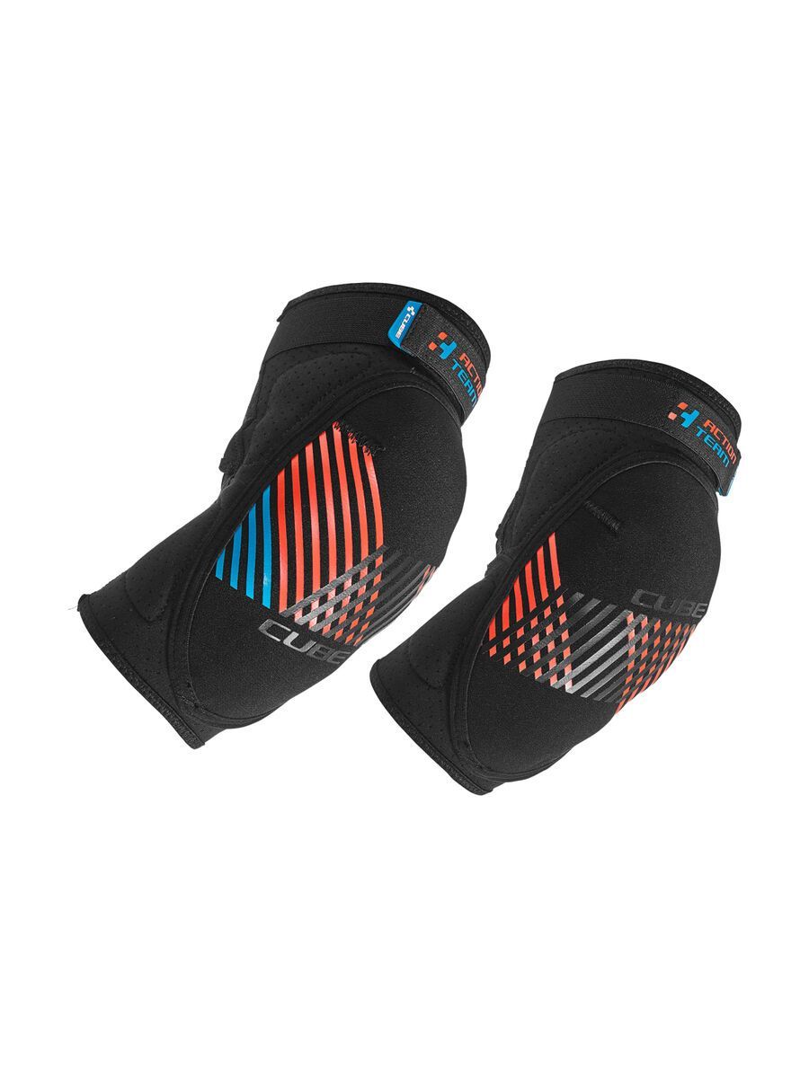 Cube Ellbogenschoner Action Team CMPT, black´n´blue´n´flashred - Bild 1