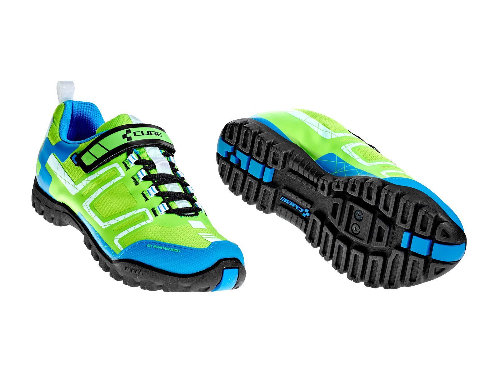 Cube Schuhe All Mountain, green´n´green´n´white´n´blue - Bild 1