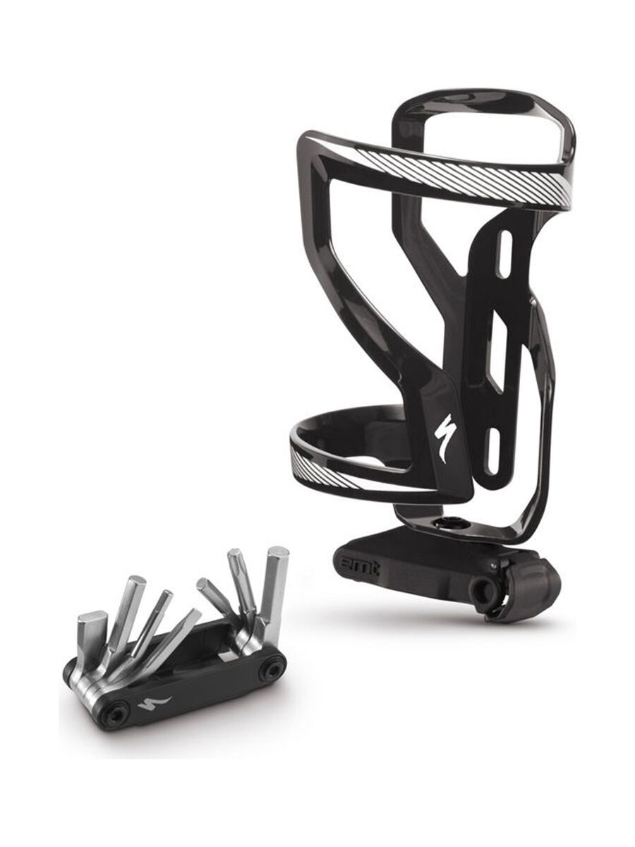 Specialized Zee Cage II with Tool - Left, black - Bild 1