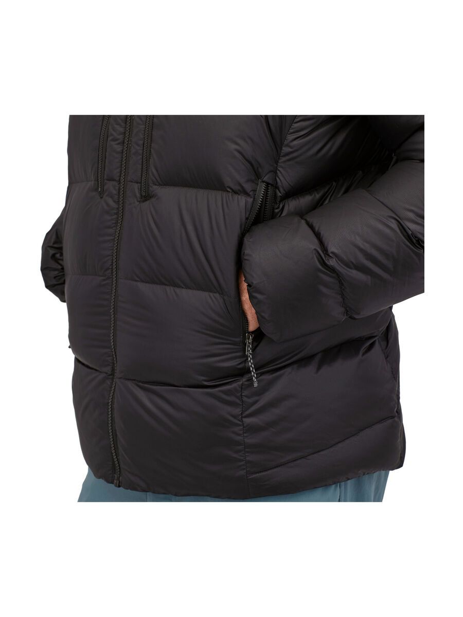 Patagonia Men's Fitz Roy Down Hoody, black w/black - Bild 6