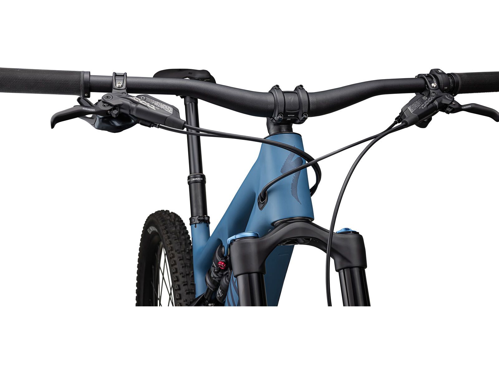 Specialized Turbo Levo SL Comp, satin mystic blue/blue metallic/silver dust - Bild 5