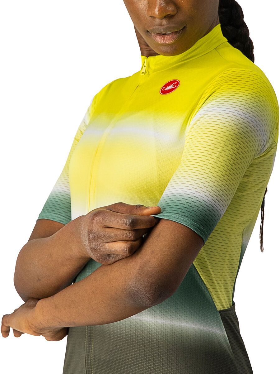 Castelli Dolce Jersey, sulphur/military green - Bild 3