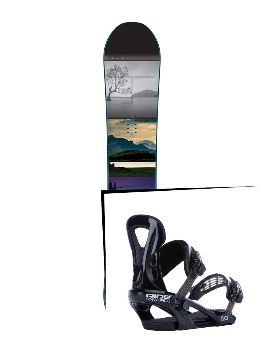 Set: Nitro Team Exposure Gullwing 2016 + Ride LX (1178197S) - Bild 1