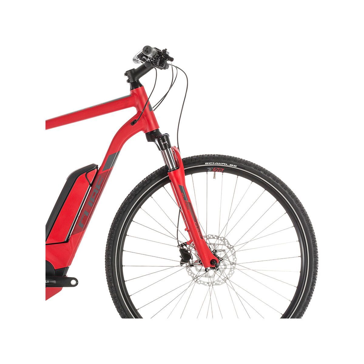 Cube Cross Hybrid Pro 500, red´n´grey - Bild 6
