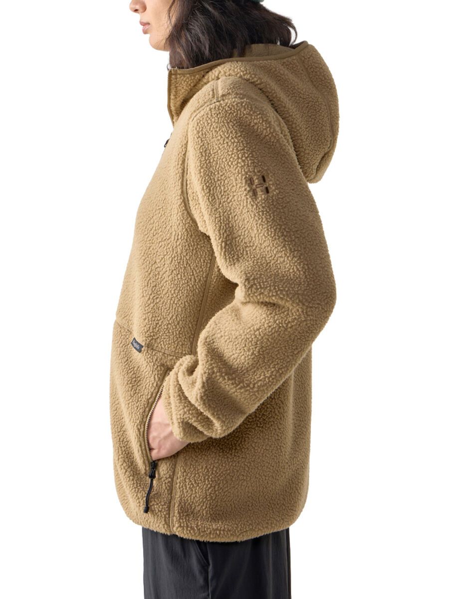 Haglöfs Funäs Pile Hood Women, oak brown - Bild 4