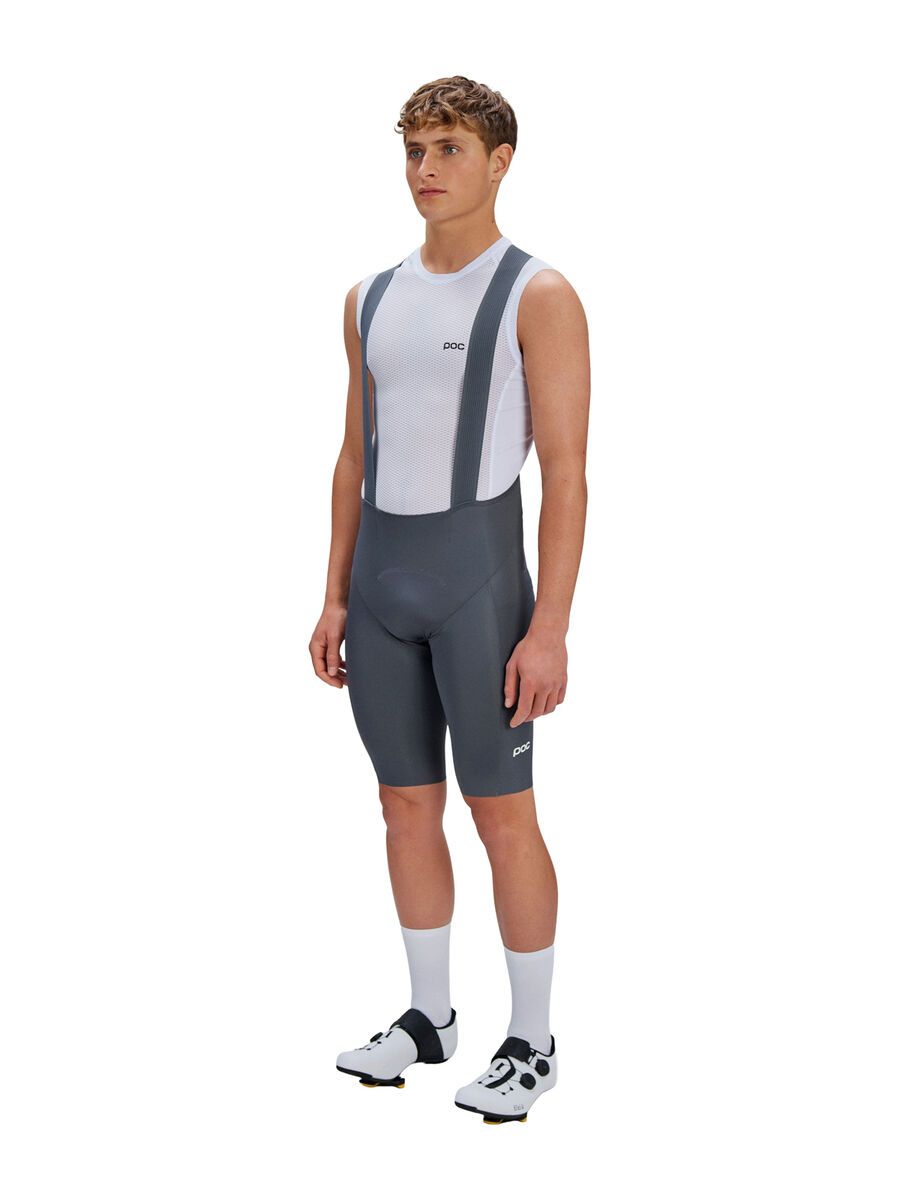 POC M's Raceday Bib Shorts, sylvanite grey - Bild 4
