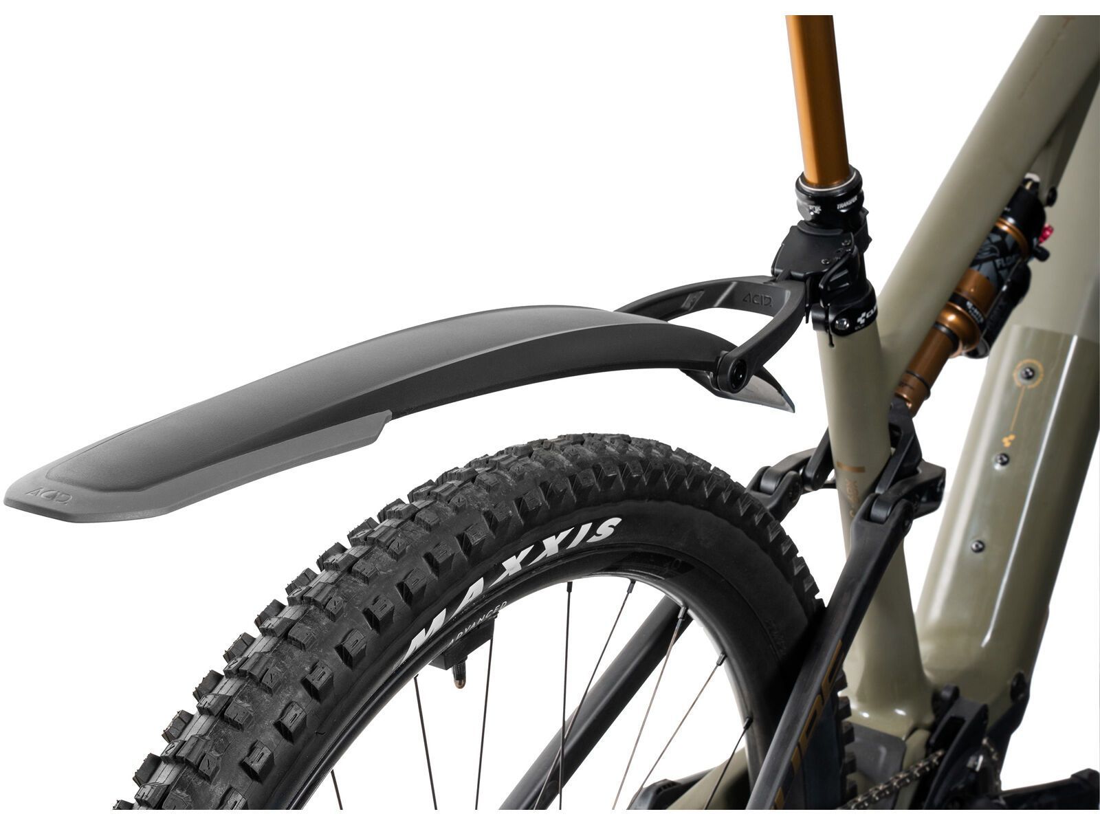 Cube Acid Steckschutzblech Vane Pro 27.5-29 Zoll Ratchet hinten, black´n´grey - Bild 4