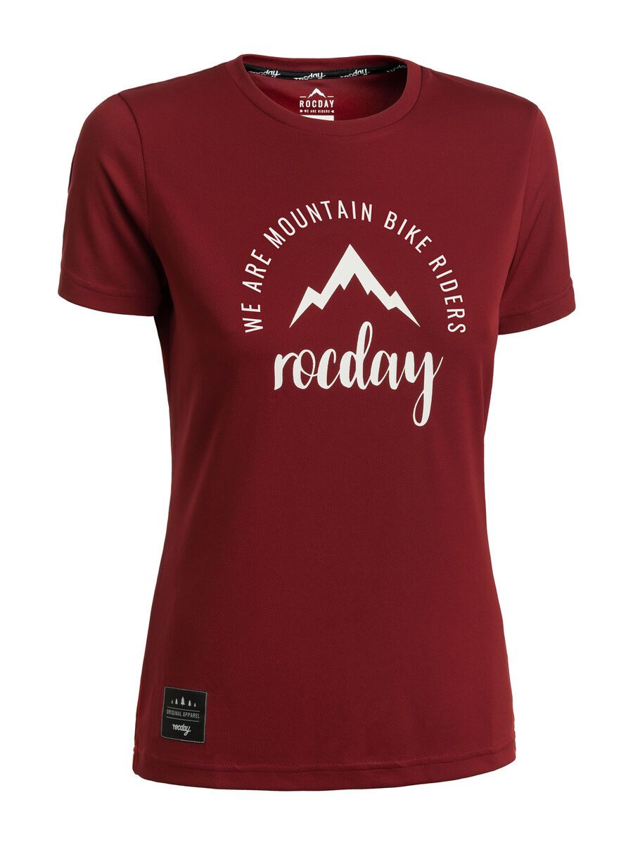Rocday Monty Jersey, dark red - Bild 1