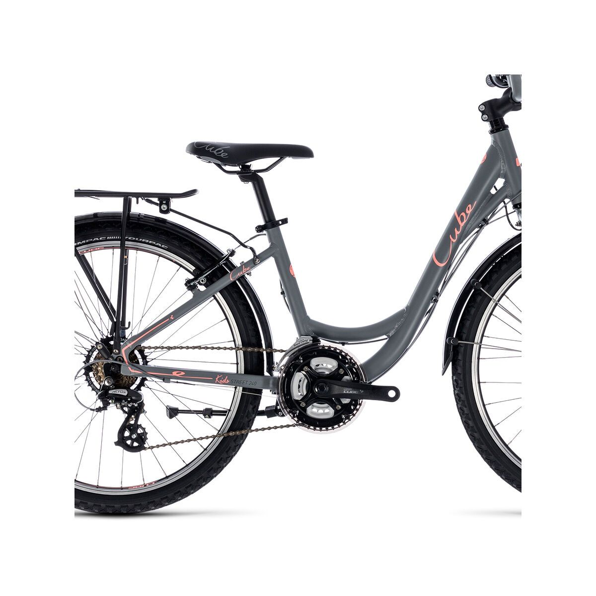 Cube Kid 240 Street Girl, grey´n´coral - Bild 4