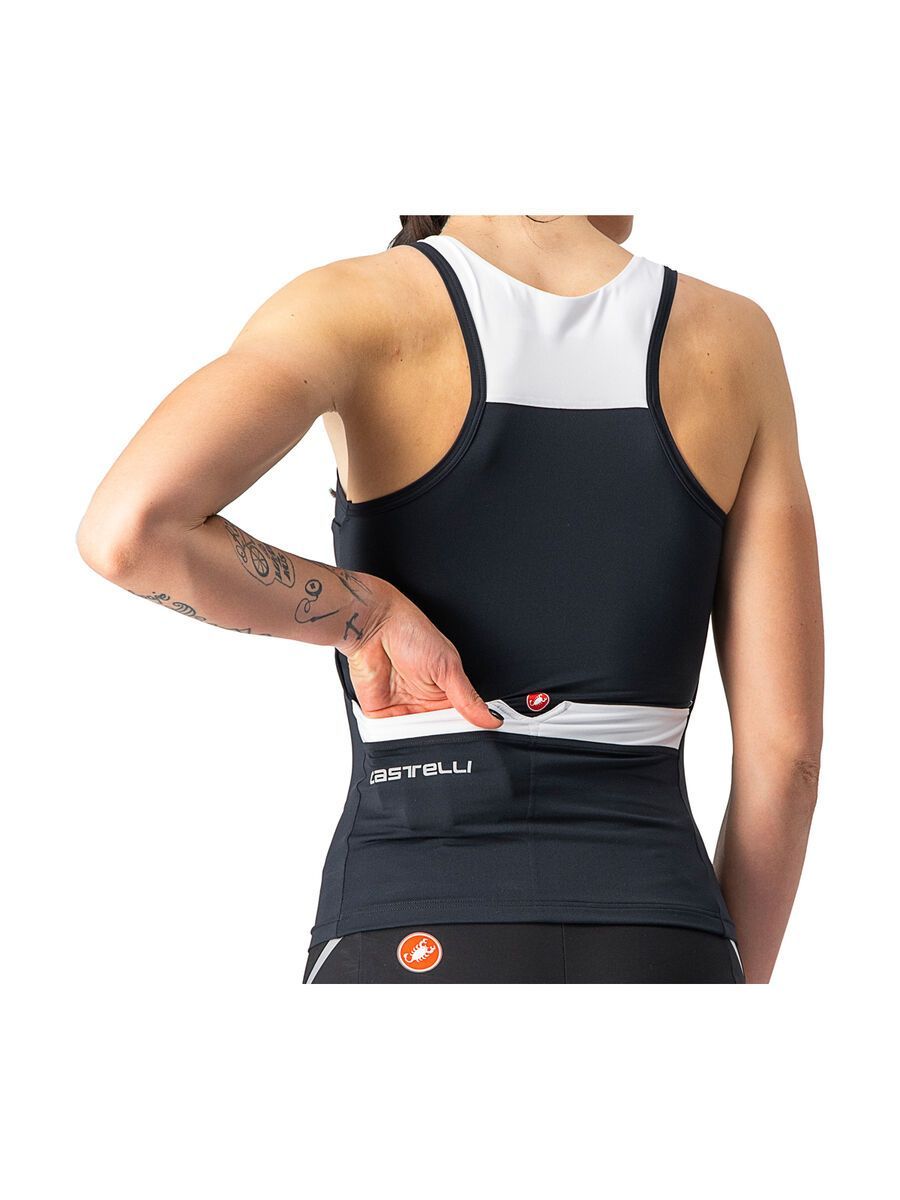 Castelli Solaris Top, light black/white - Bild 5