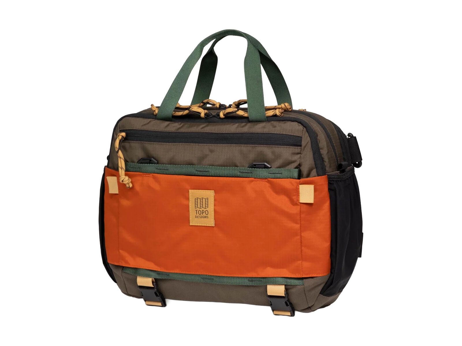 Topo Designs Mountain Cross Bag 17L, woodland/terracotta - Bild 1