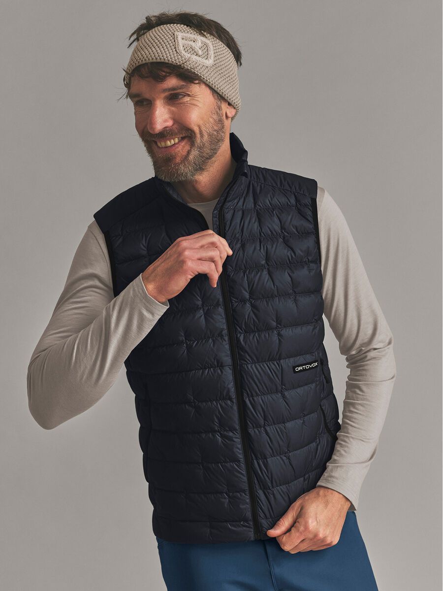 Ortovox DownWool 180 Vest M, black raven - Bild 4