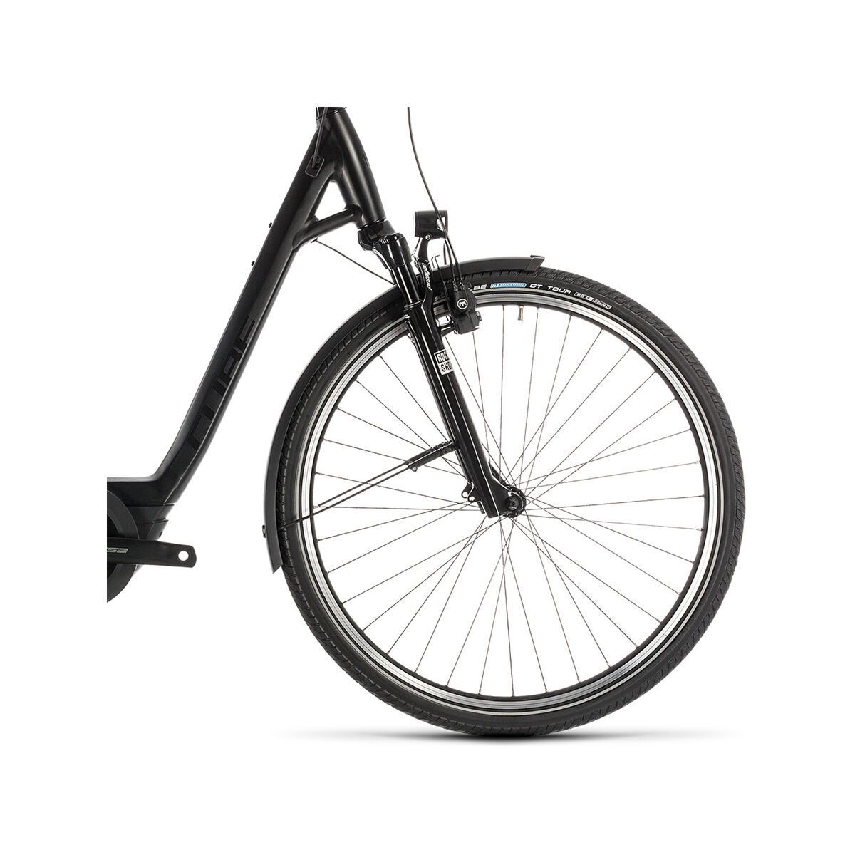 Cube Town Hybrid EXC RT 400 Easy Entry, black edition - Bild 2