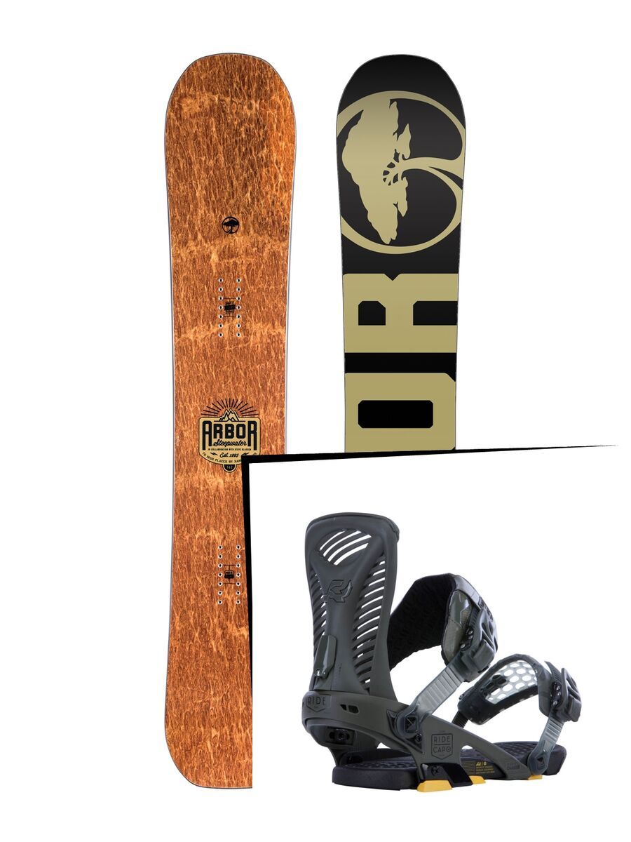 Set: Arbor Steepwater 2017 + Ride Capo (1178170S) - Bild 1