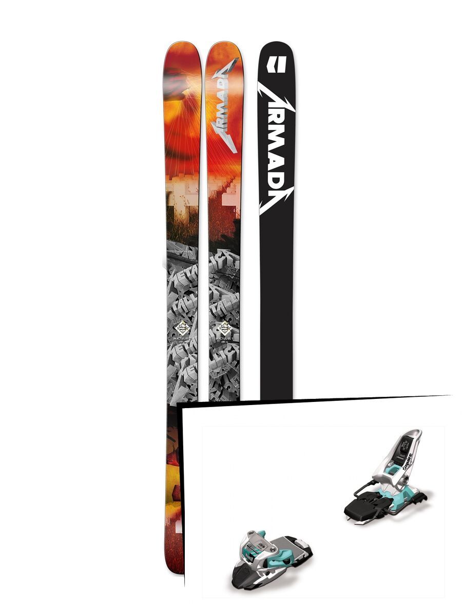 Armada Set: Invictus 95ti Metallica 2016 + Marker Squire 11 - Bild 1