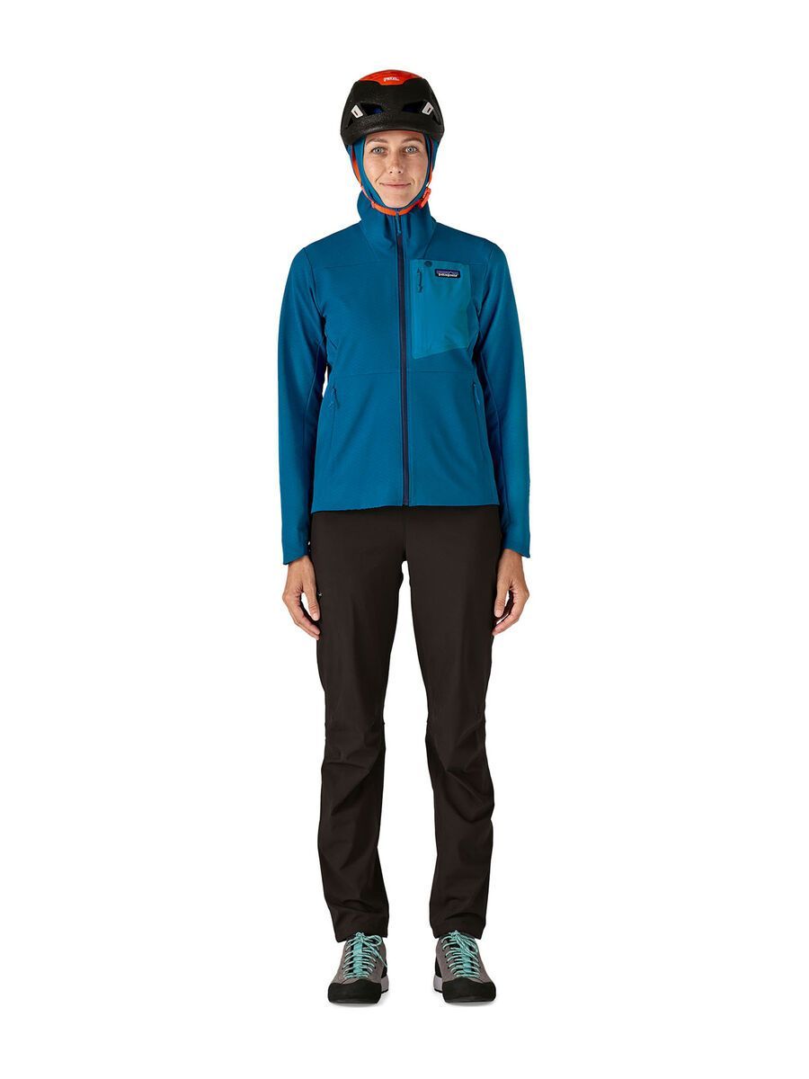 Patagonia Women's R1 CrossStrata Hoody, endless blue - Bild 4