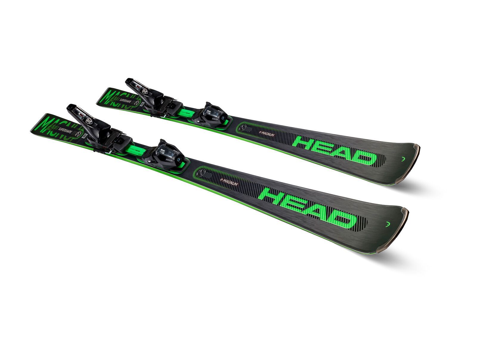 Head Supershape e-Magnum + PRD 12 GW, black/green - Bild 3