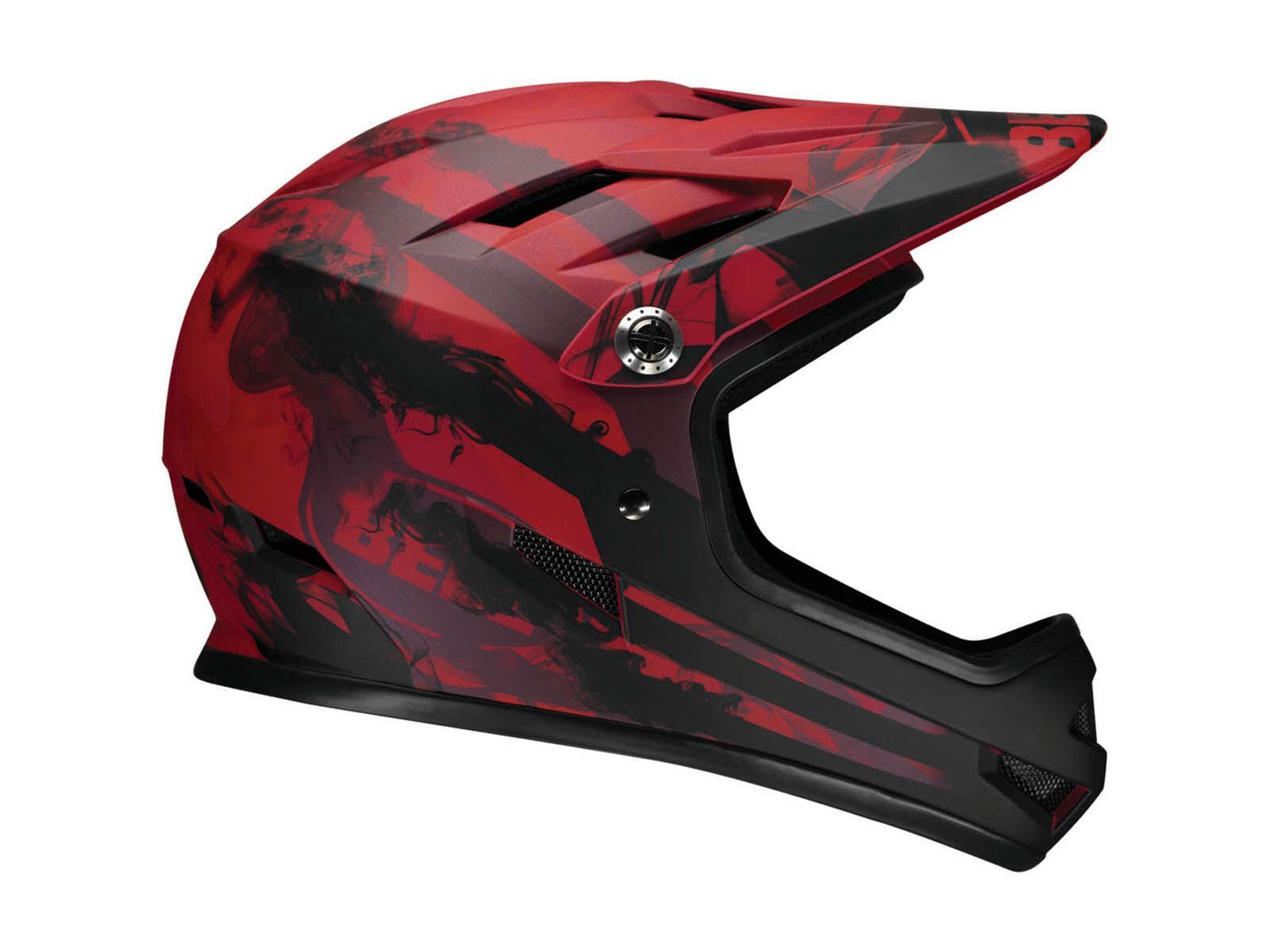 Bell Sanction, matte red/black exhaust - Bild 1