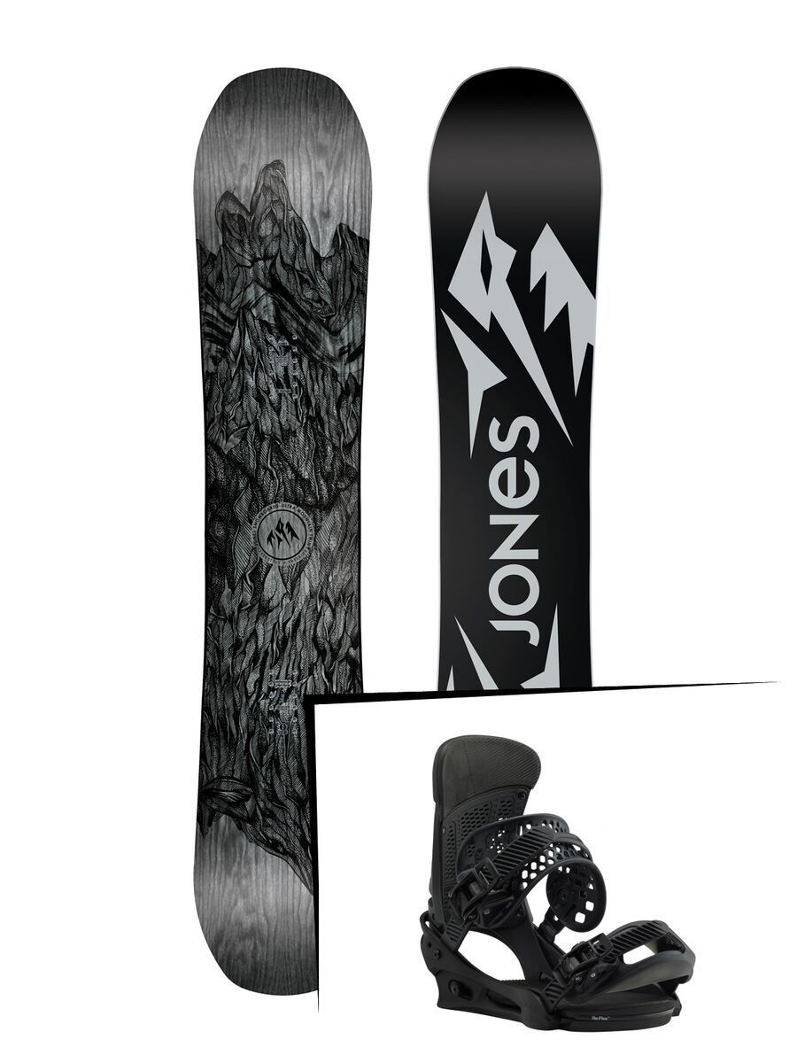 Set: Jones Ultra Mountain Twin 2019 + Burton Malavita (1931025S) - Bild 1