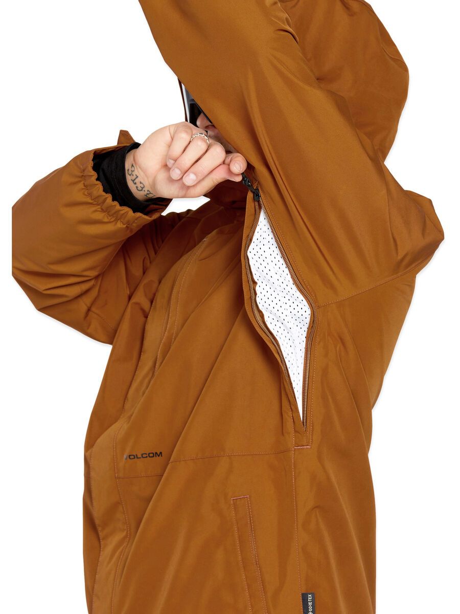 Volcom Dua Ins Gore Jacket, caramel - Bild 4