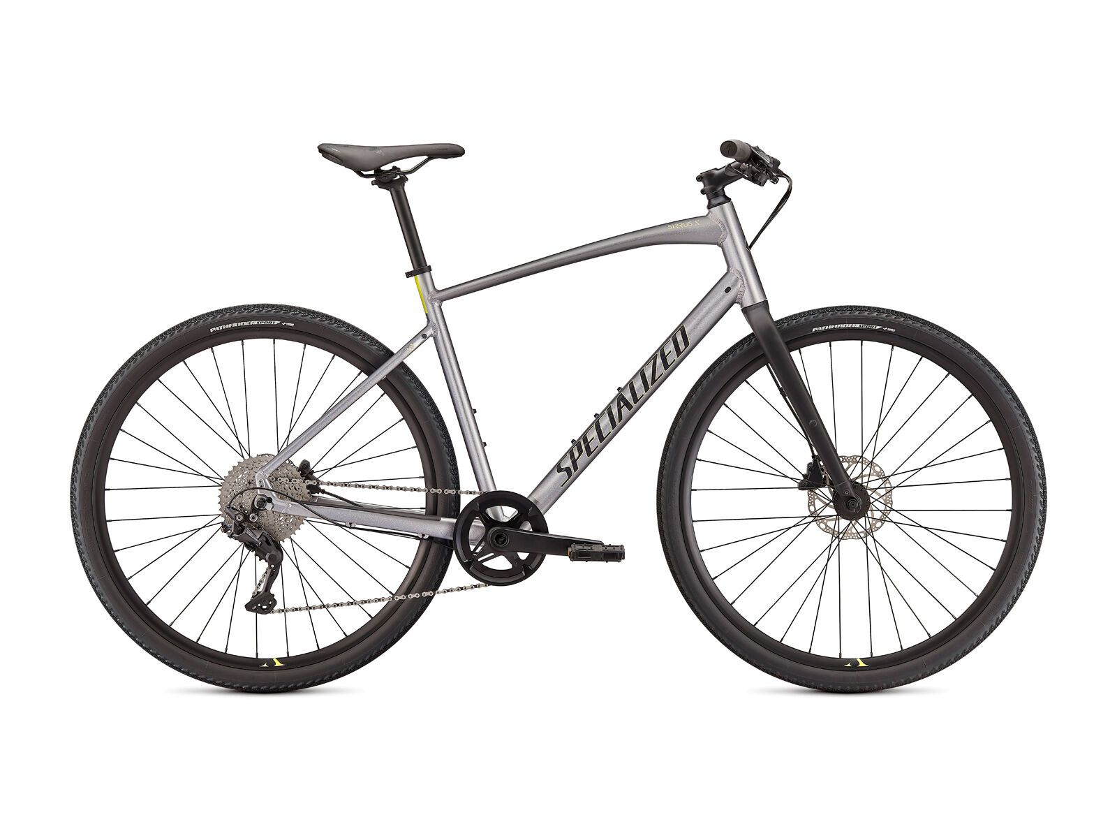 Specialized Sirrus X 3.0, flake silver/ice yellow/black - Bild 1