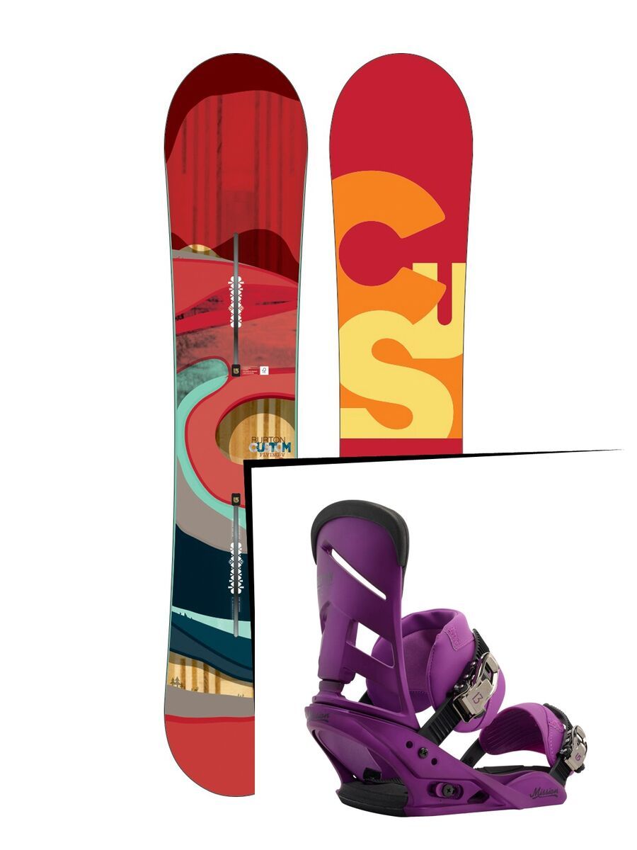 Set: Burton Custom Flying V 2016 +  Mission (1191287S) - Bild 1