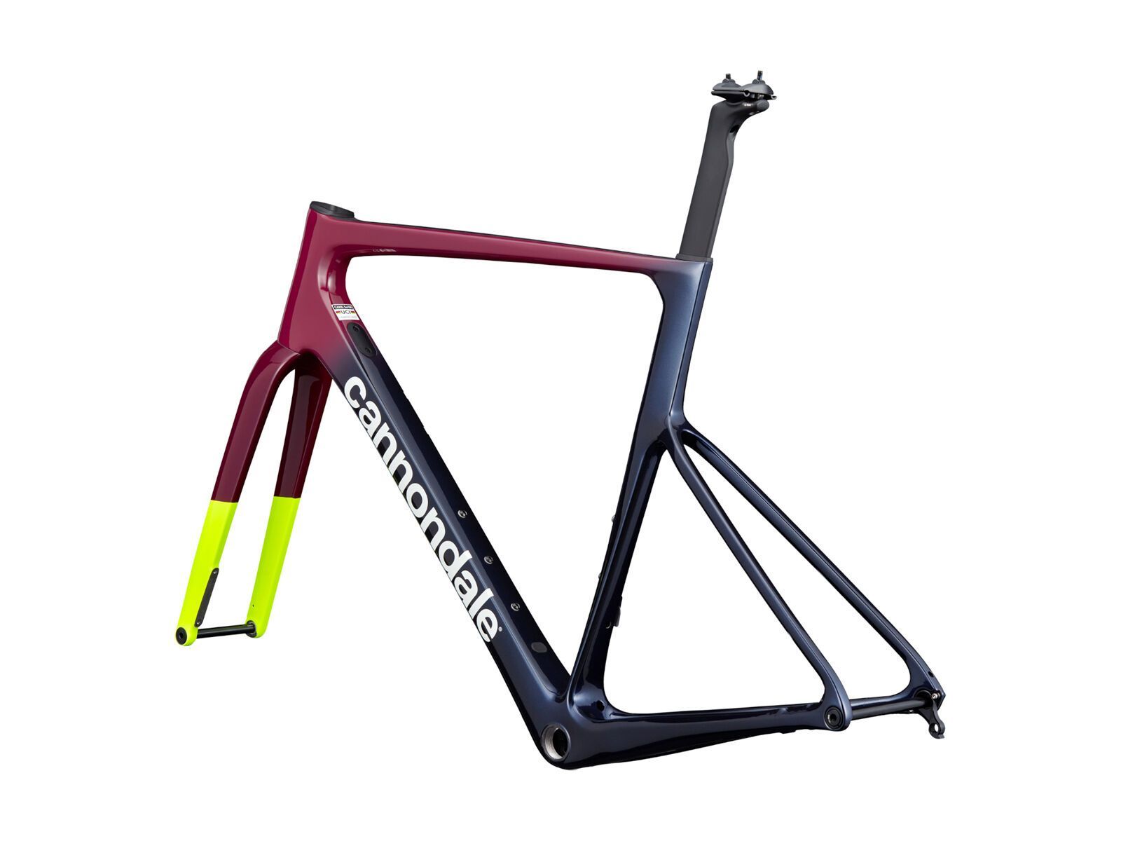 Cannondale SuperSix Evo Hi-Mod A/M Frameset, black cherry. - Bild 3