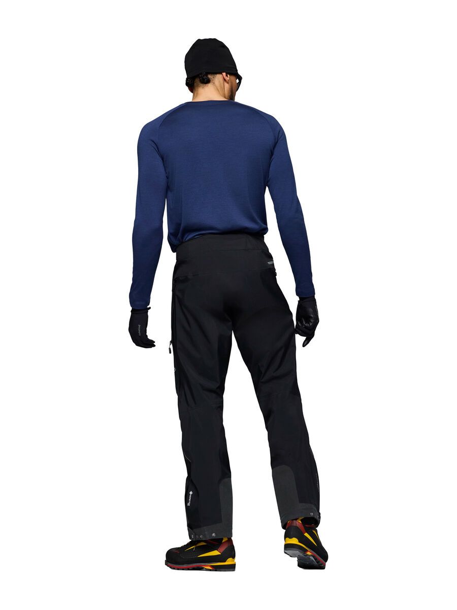 Norrona trollveggen Gore-Tex Pro light Pants M's, caviar black - Bild 6