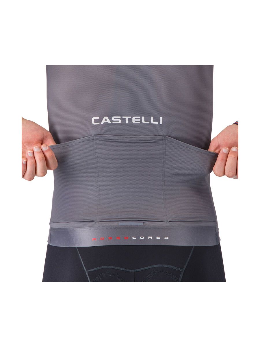 Castelli Aero Race 8S Jersey, smoky gray - Bild 5