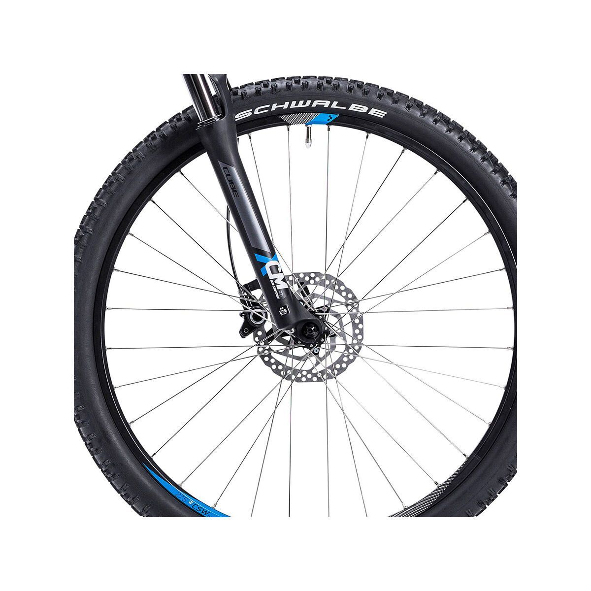 Cube Aim SL 27.5, black/grey/blue - Bild 2