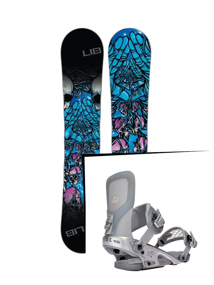 Set: Lib Tech Banana Magic 2017 + Ride Rodeo LTD (1487161S) - Bild 1