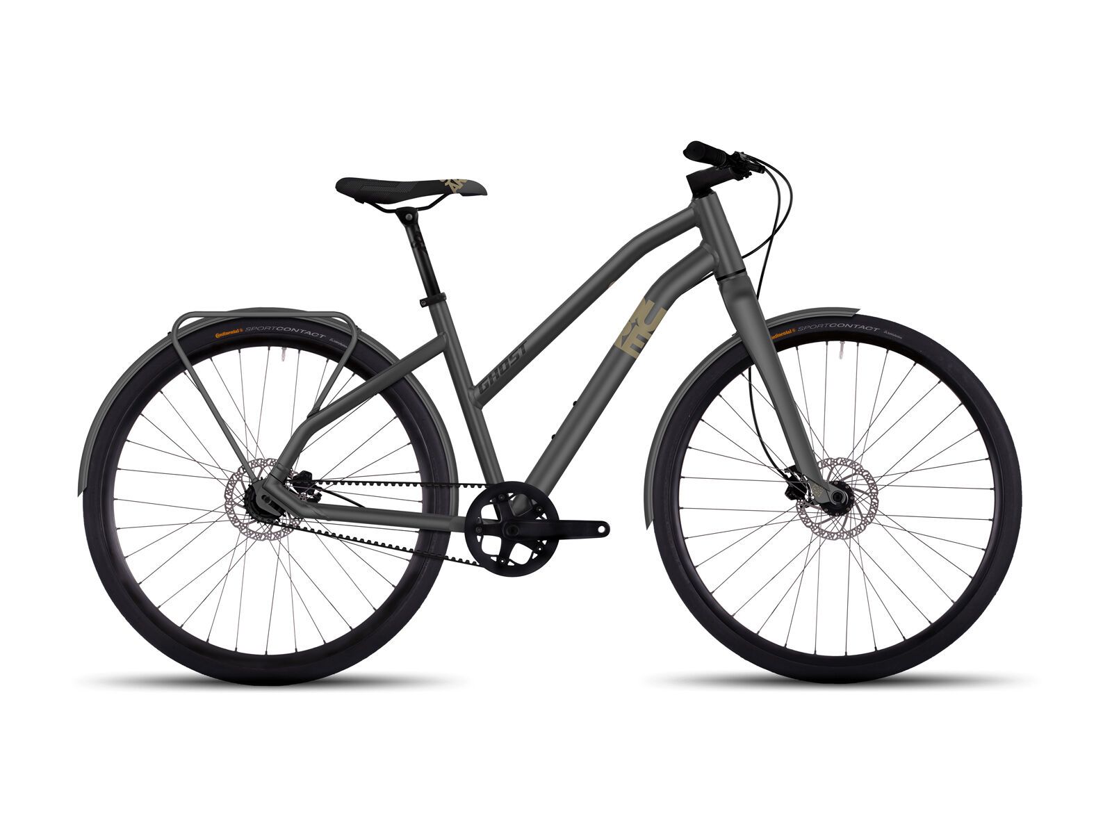 *** 2. Wahl *** Ghost Square Urban 3 W 2017, grey/black - Urbanbike | Größe M // 52 cm - Bild 1