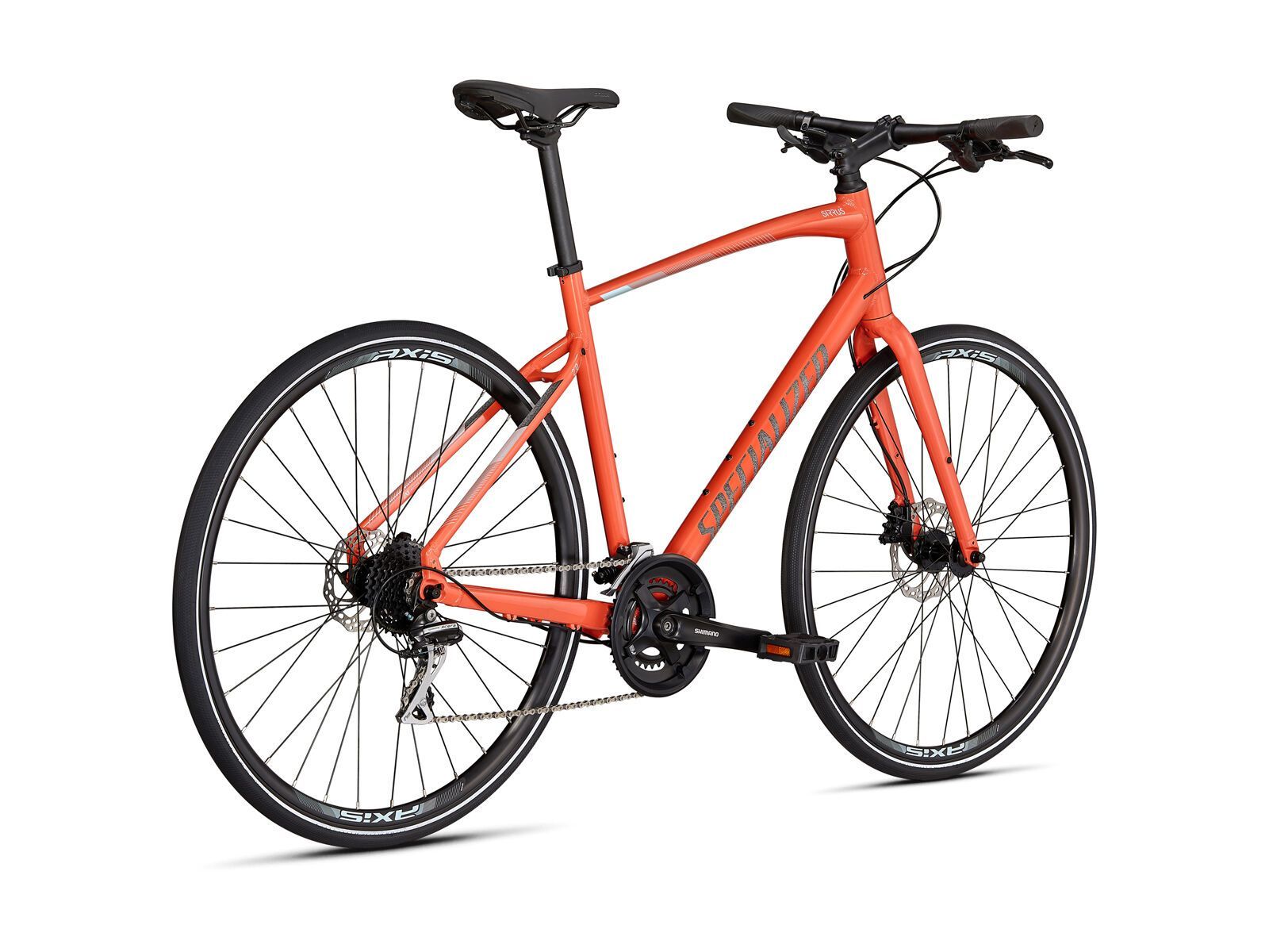 Specialized Sirrus 2.0, gloss vivid coral/summer blue/satin black reflective - Bild 3