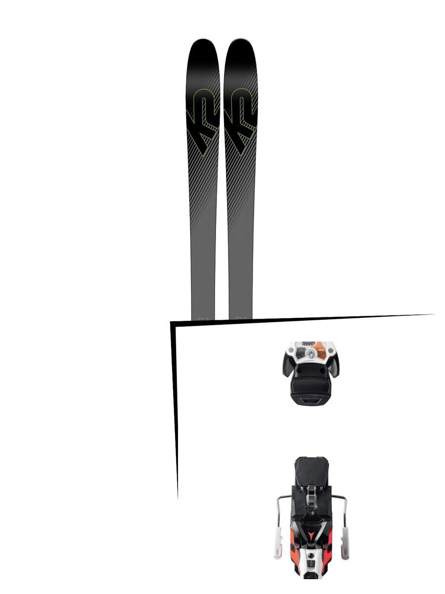 Set: K2 SKI Pinnacle 95Ti 2019 + Atomic Warden MNC 13 white/black/orange - Bild 1